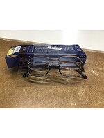 *open pkg. only 2 pair* ICU Eyewear Oval Metal Reading Glasses +3.00 - 3pk