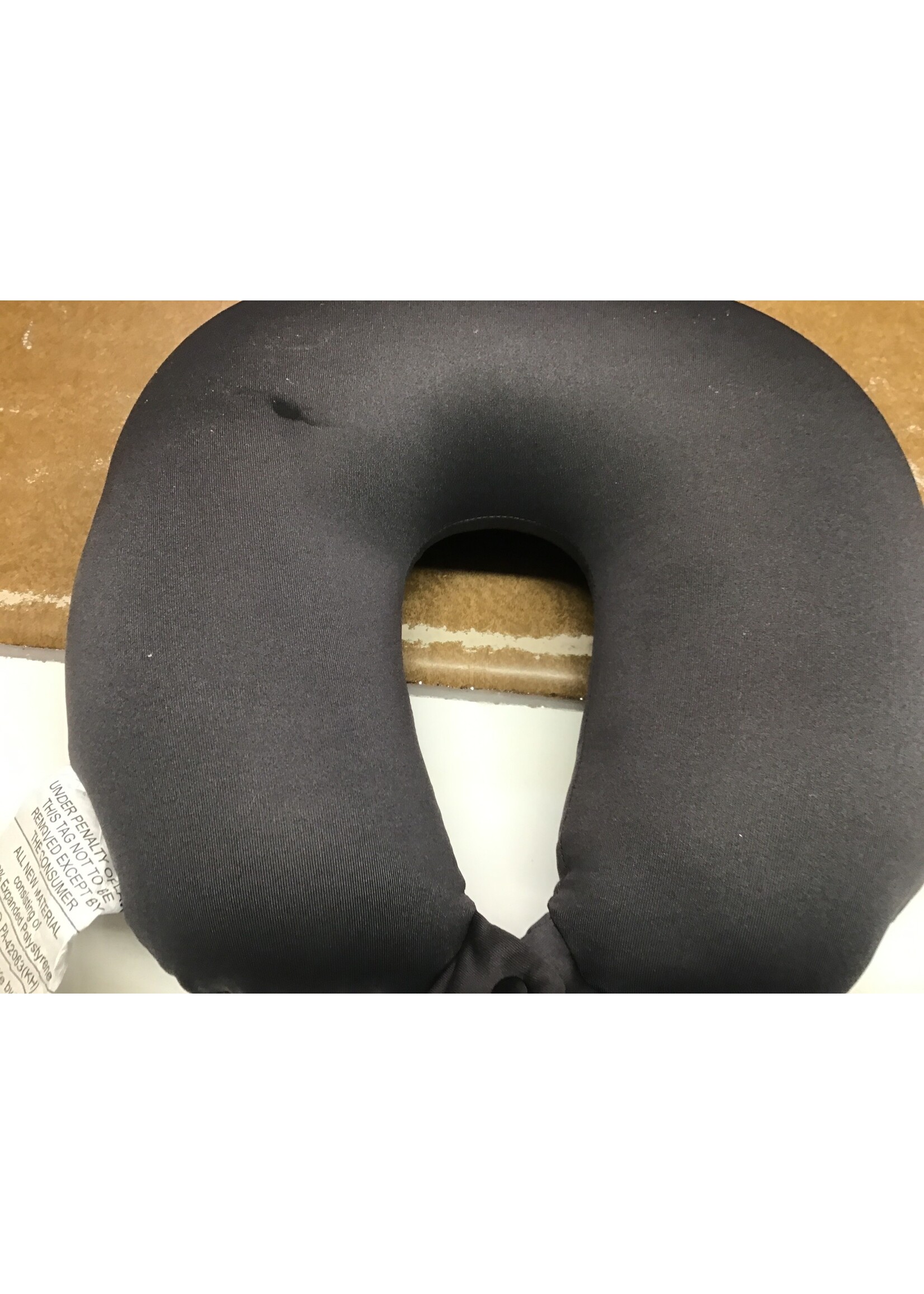 Small stain, Travel Neck Pillow Gray - Open Story