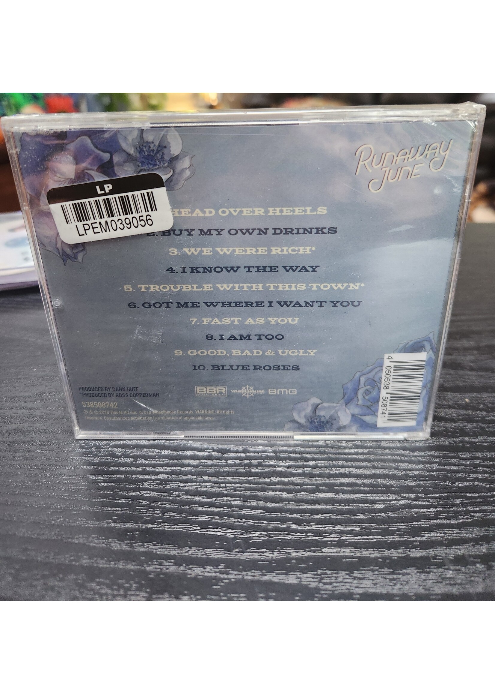 Runaway June - Blue Roses CD
