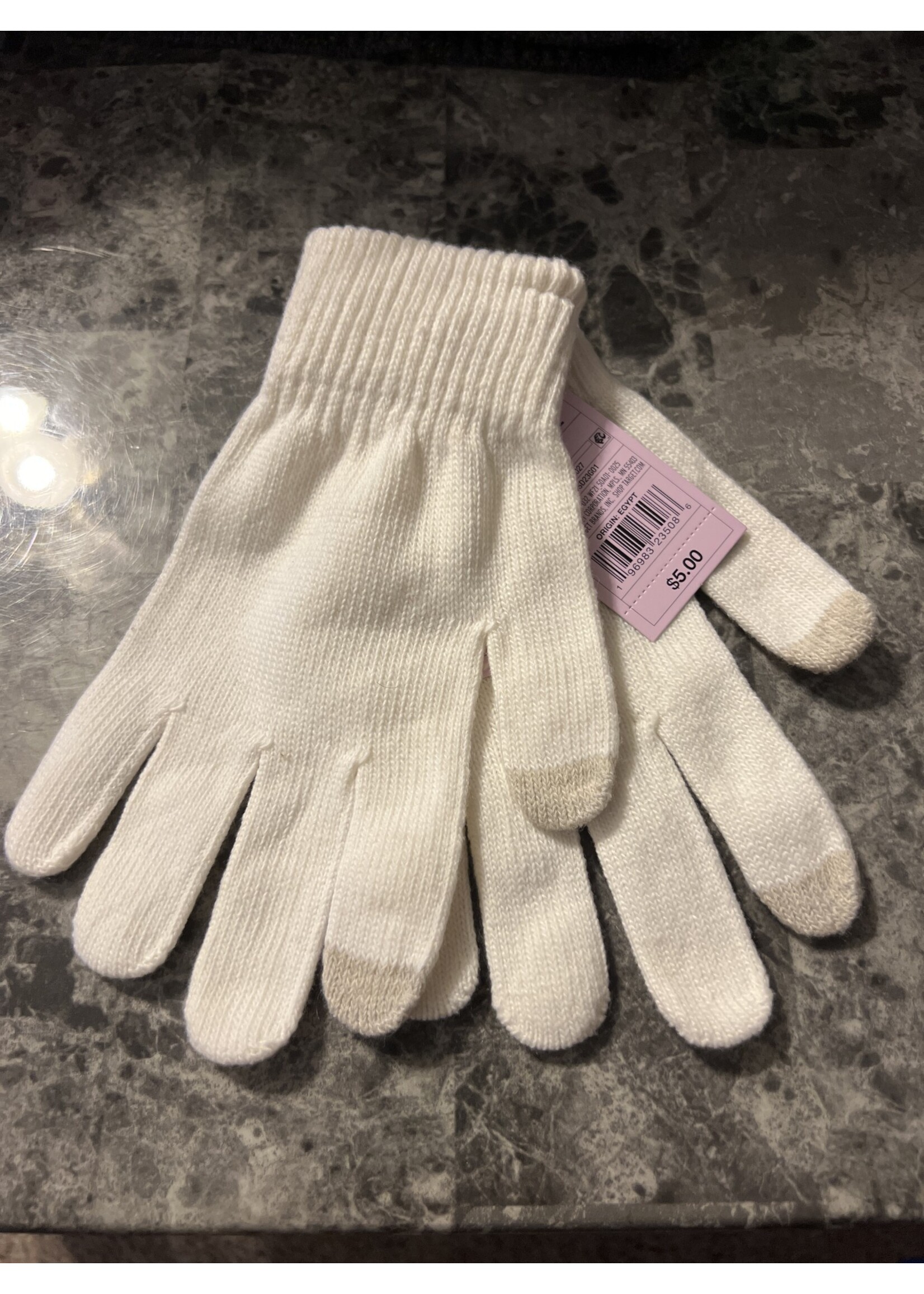 Tech Touch Knit Gloves - Wild Fable Cream
