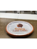 10ct Thanksgiving Turkey Buffet Plate - Spritz