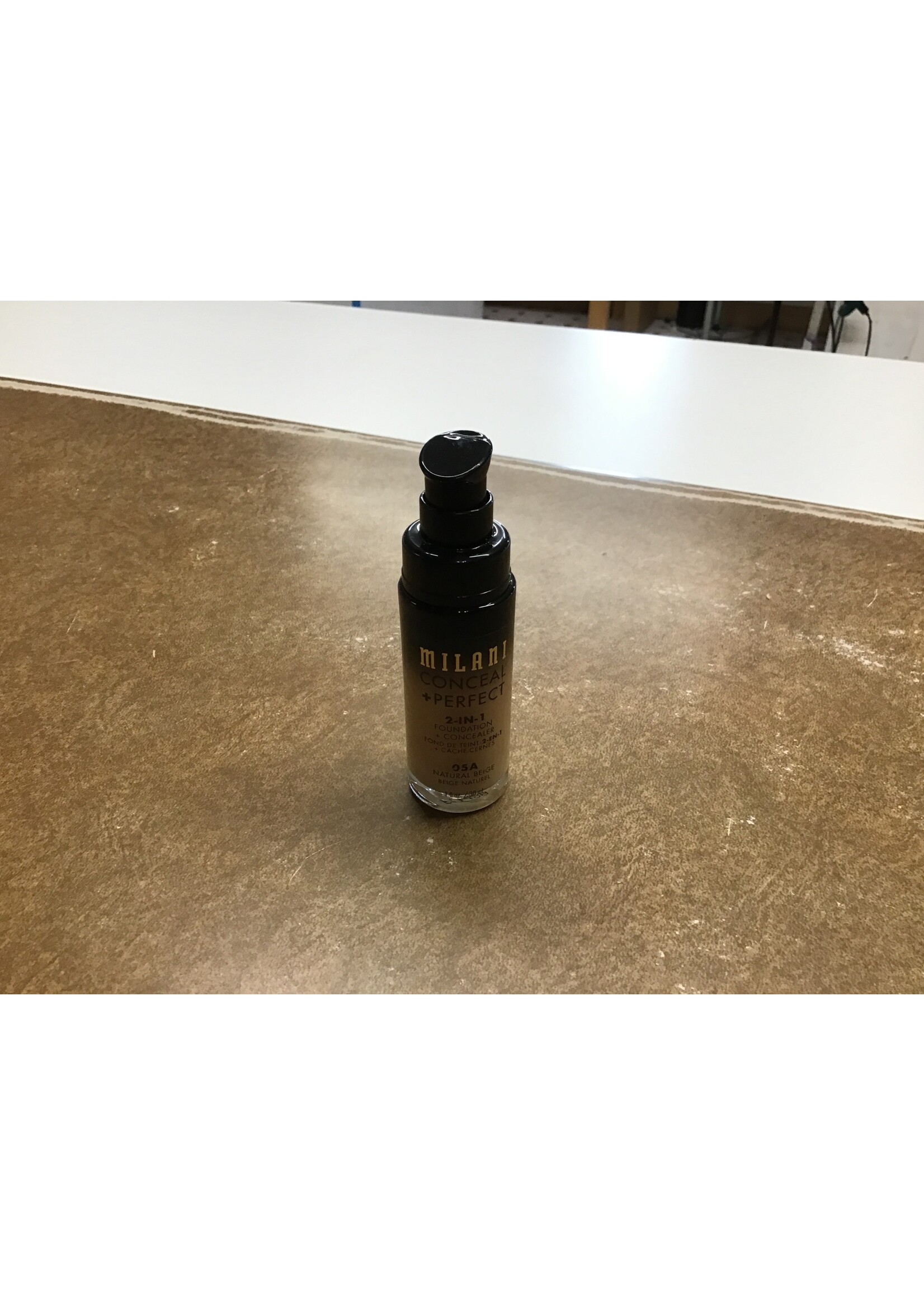 *no cap* Milani Conceal + Perfect 2-in-1 Foundation + Concealer Cruelty-Free Liquid Foundation - 05A Natural Beige - 1 fl oz