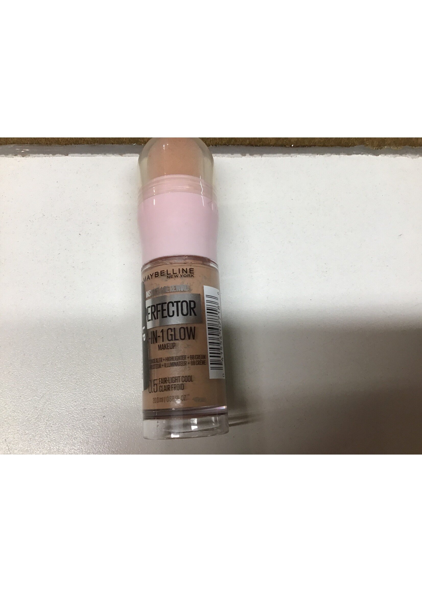 Open Maybelline Instant Age Rewind Instant Perfector 4-in-1 Glow Foundation Makeup - 0.5 Fair/Light Cool - 0.68 fl oz