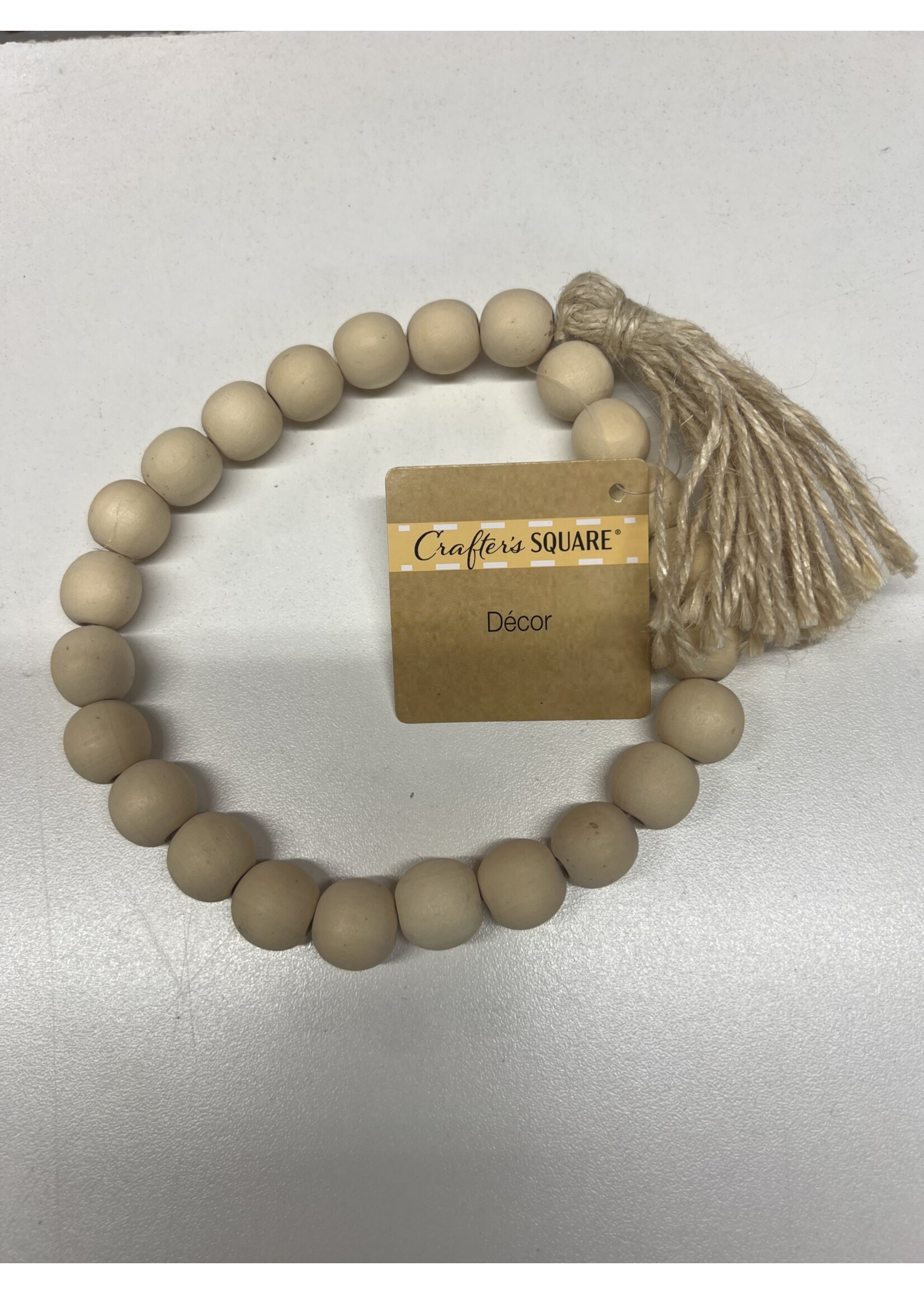 Crafter’s Sqaure Wooden Bead Decor