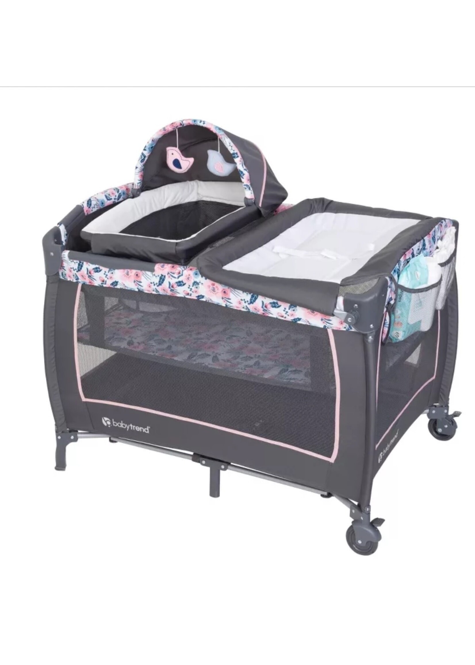 Baby Trend Lil Snooze Deluxe II Nursery Center - Bluebell