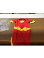 *mark on sleeve* DC comics The Flash superhero dog costume XL