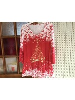 Women’s holiday blouse 1XL