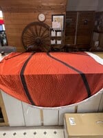 6’ wide Basketball Round Blanket