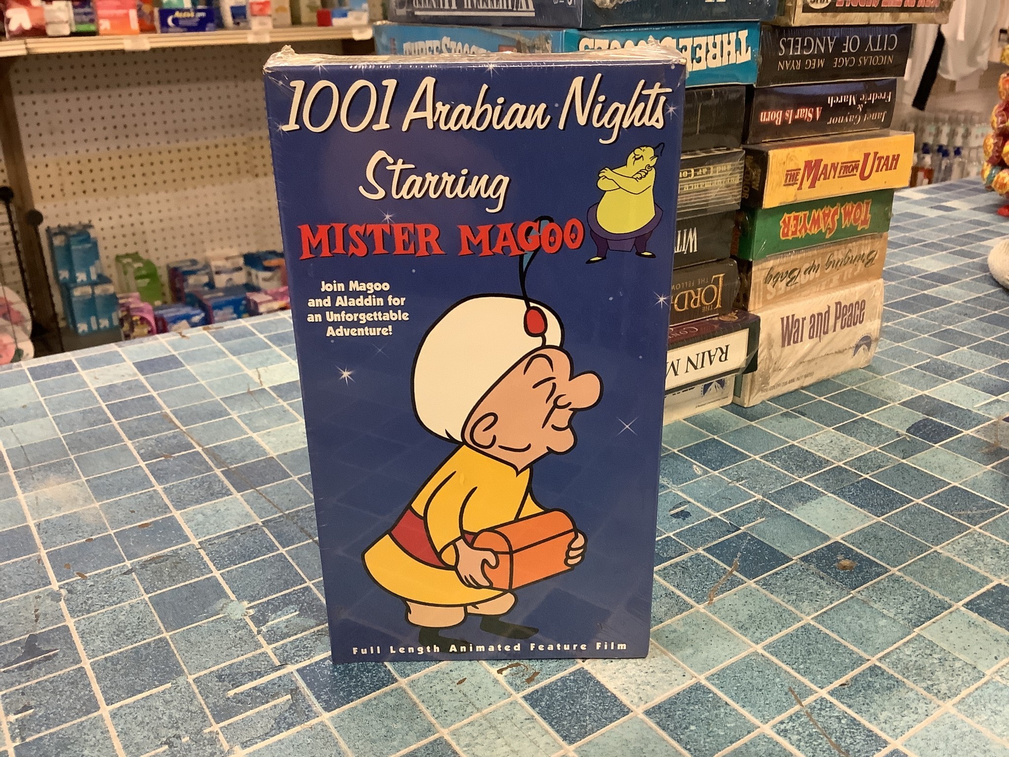 1001 Arabian Nights Starring Mr. Magoo Rare VHS Sealed - D3