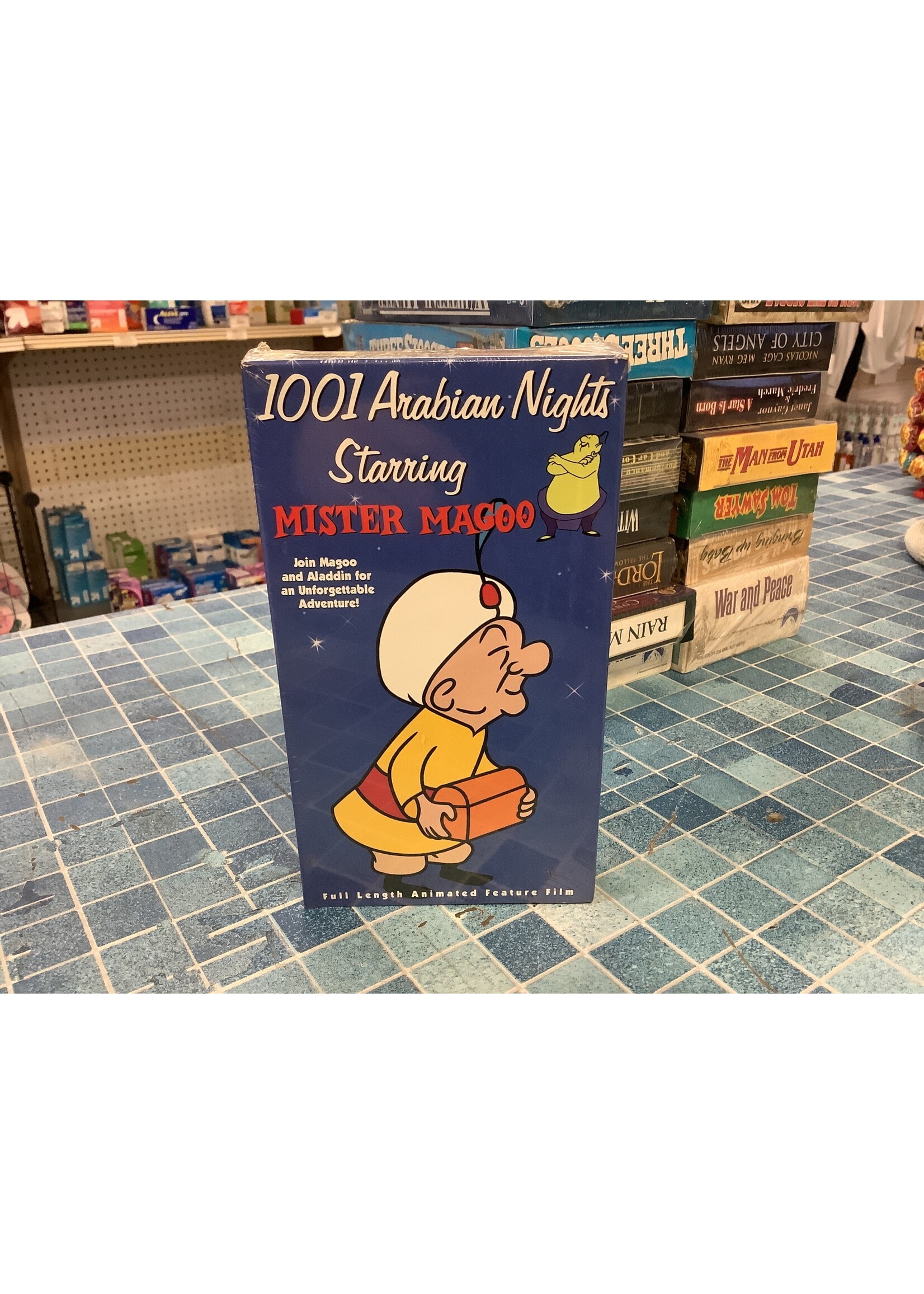 1001 Arabian Nights Starring Mr. Magoo Rare VHS Sealed
