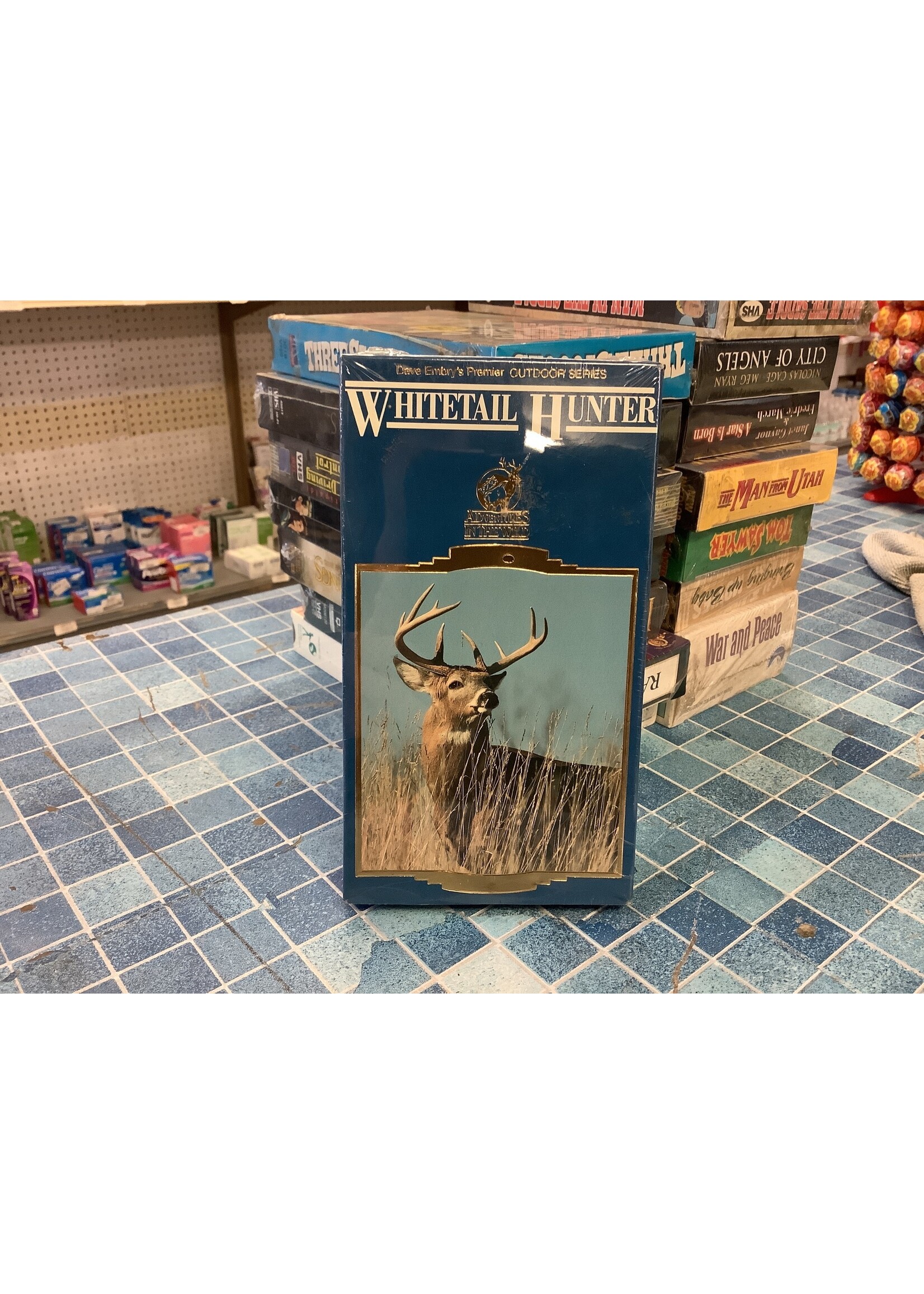 Dave Embry Outdoor Series Adventures in the Wild Whitetail Hunter VHS Sealed