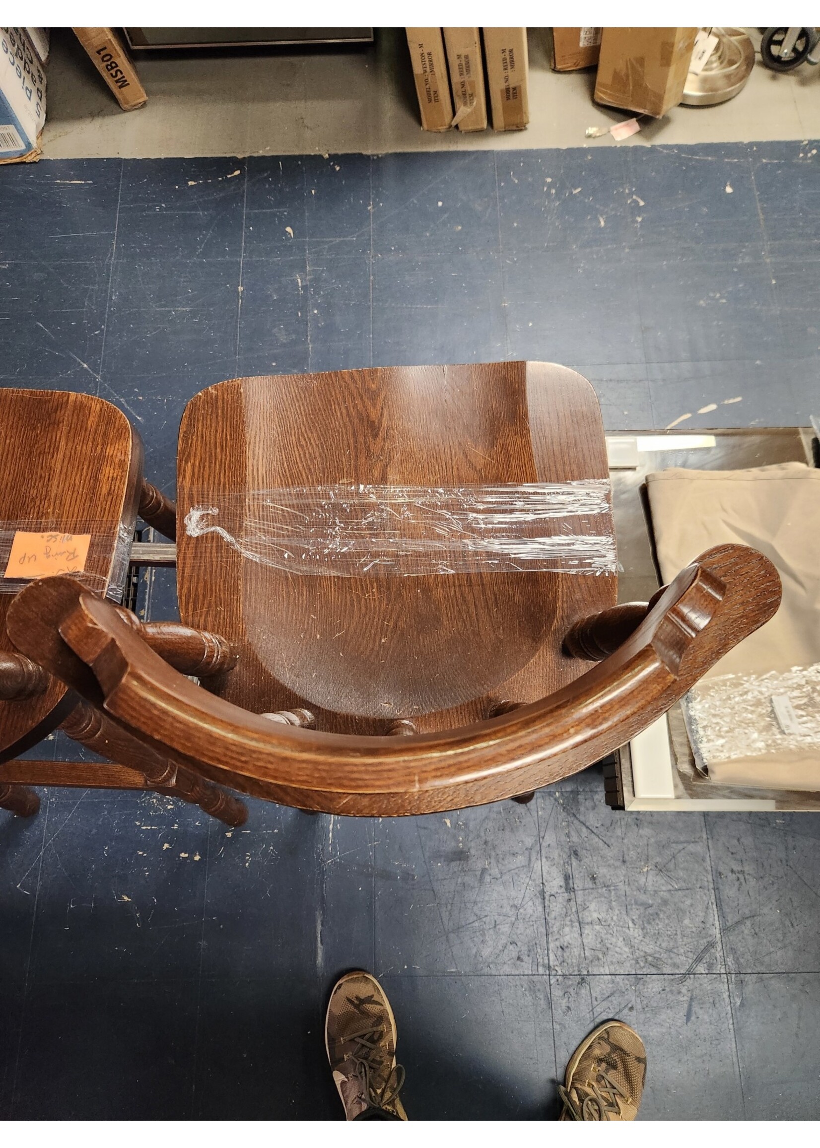 *Used Vintage The Buckstaff Co. Bar Stool 30"