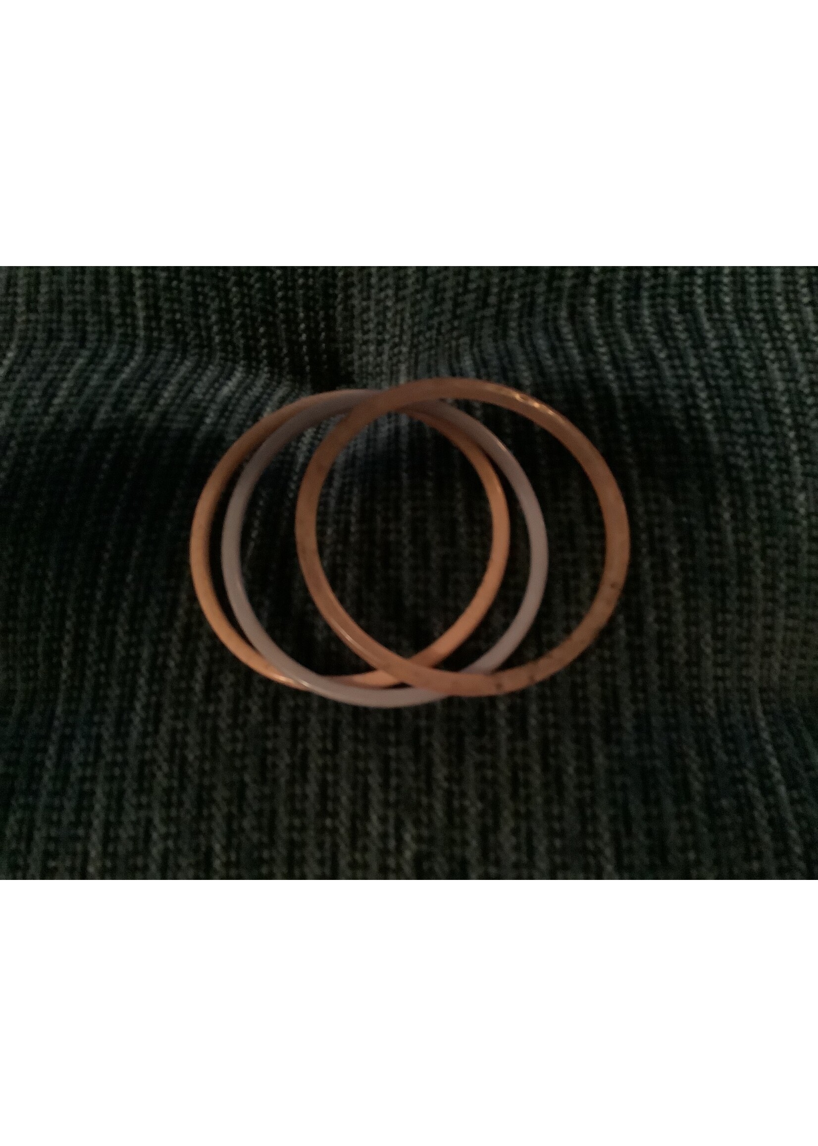 Set of 3 Colored Bangle Bracelets