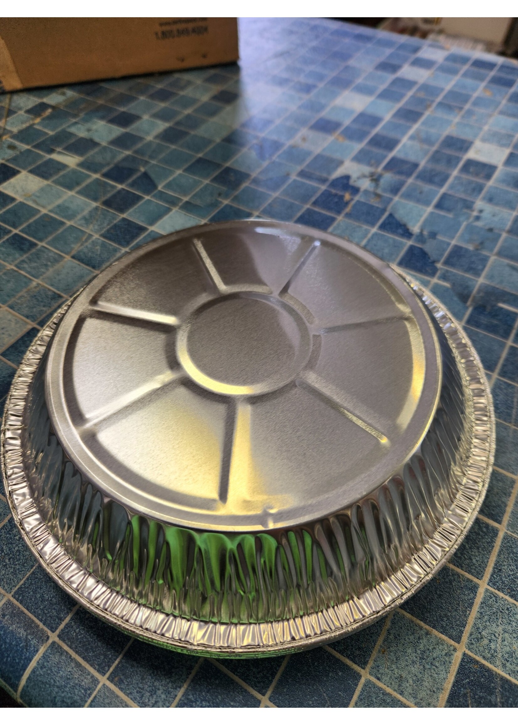 10 Pack D&W  9″x1 3/16″ Extra Deep Foil Pie Pan D57