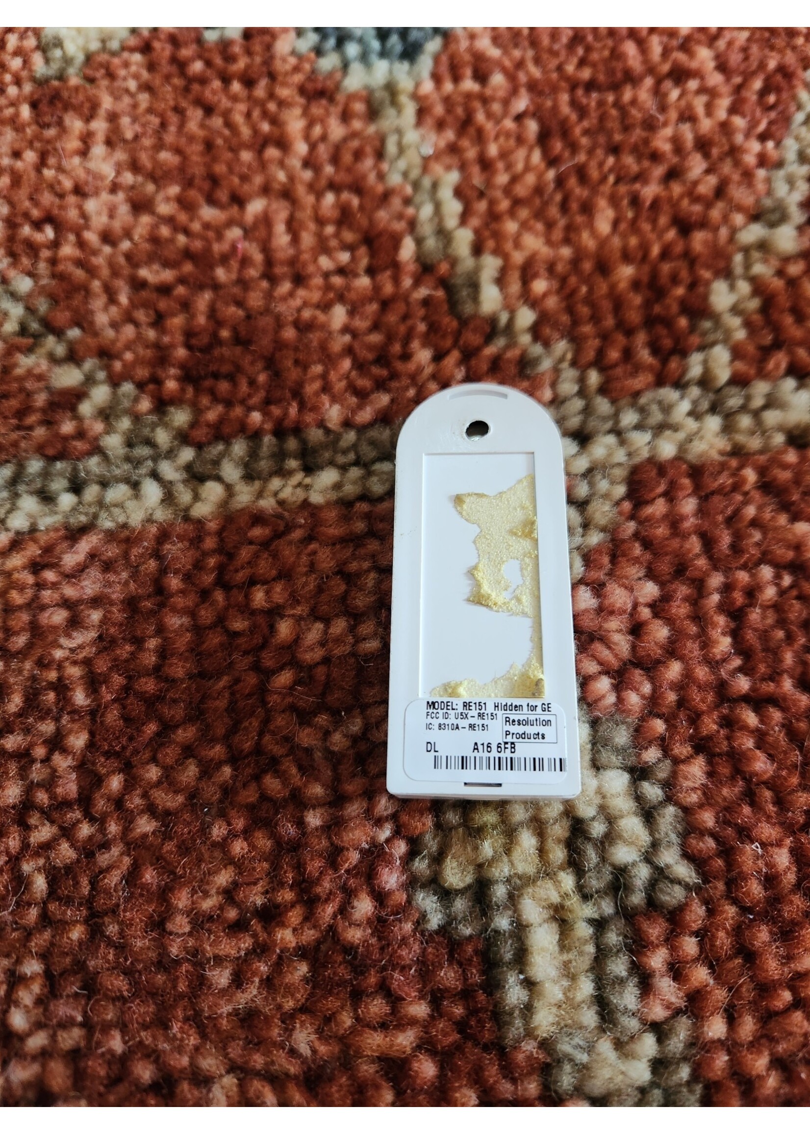 *Used RE151 Wireless GE Interlogix Hidden Panic Button