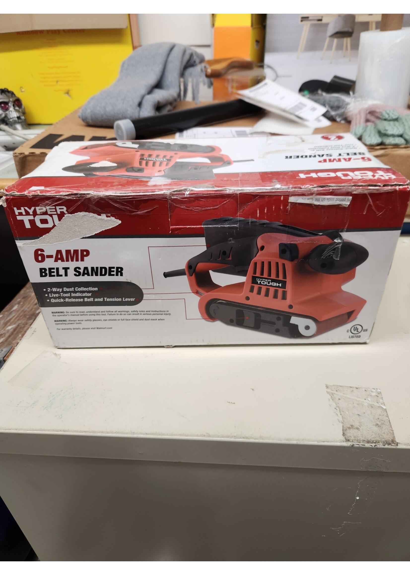 Hyper tough belt sander hotsell