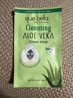 Que Bella Cleansing Aloe Vera Cream Mask - 0.5oz