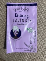 Que Bella Relaxing Lavender Mud Mask - 0.5oz