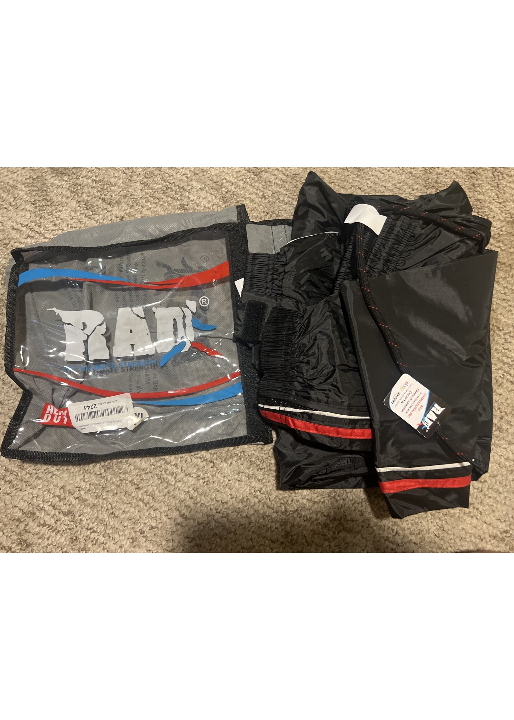 RAD Heavy Duty Sweat Suit Sauna Exercise Fitness Weight Loss 4XL