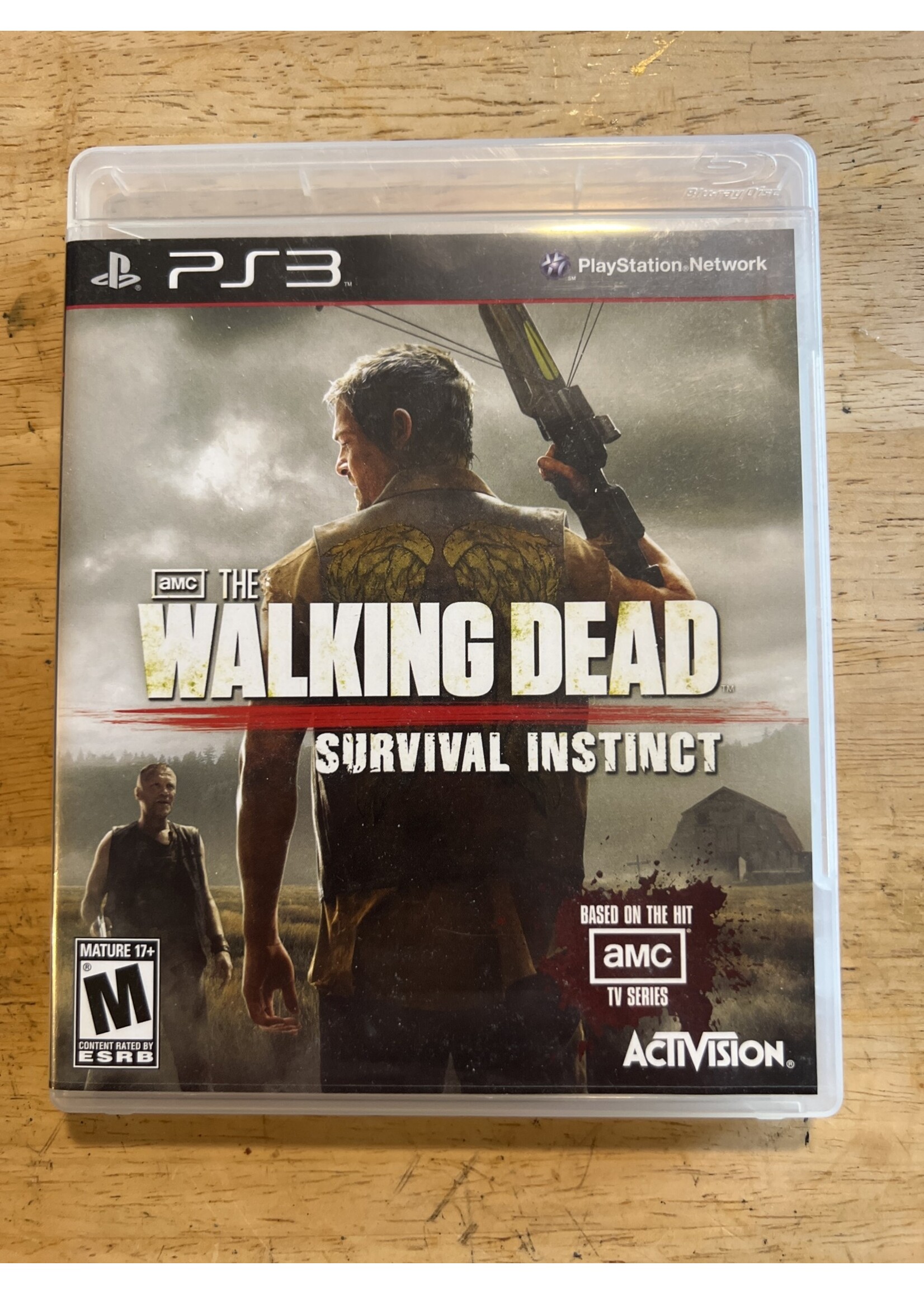 PS3 The Walking Dead - Survival Instinct game