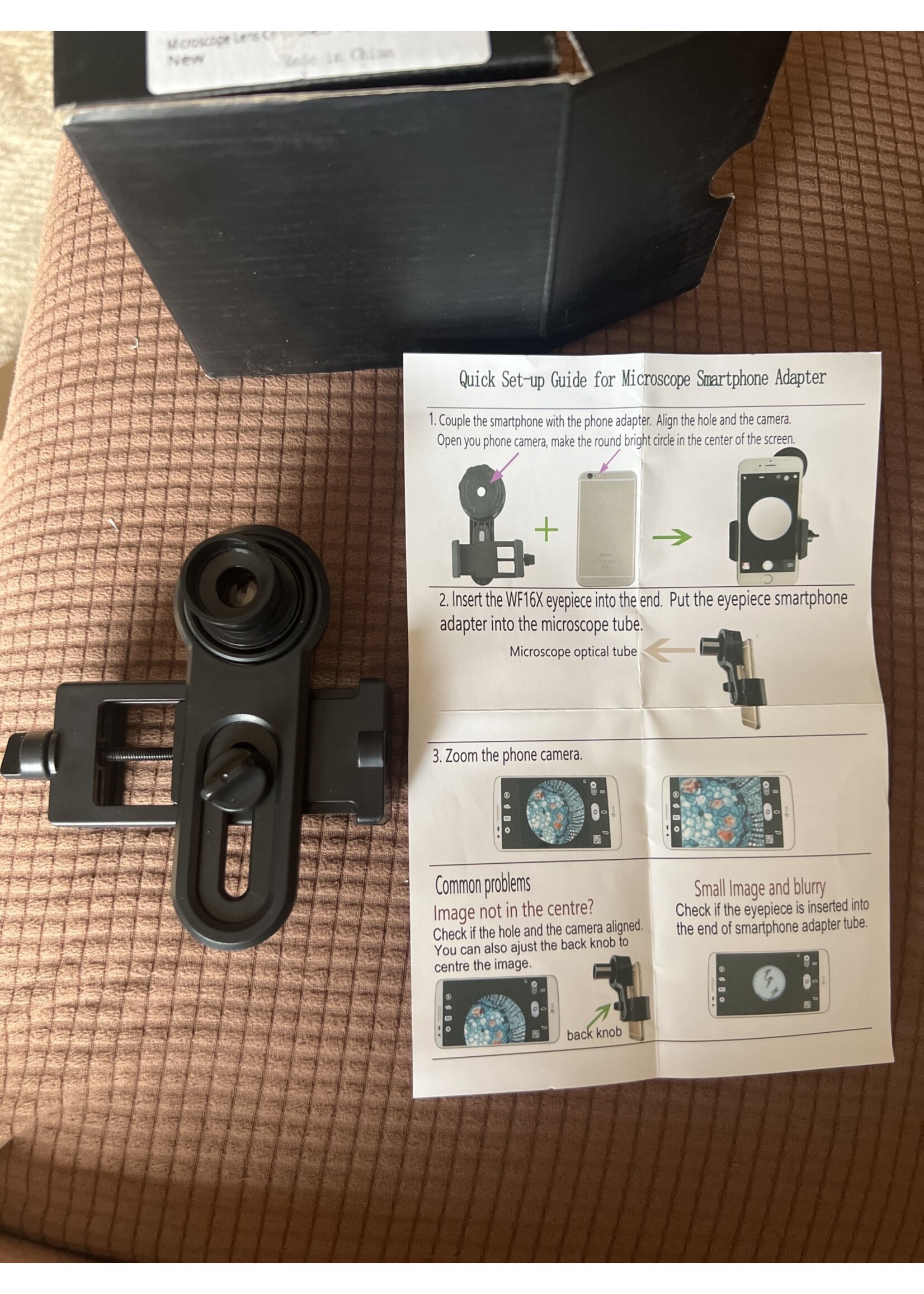 Microscope Smartphone Adapter WF16X