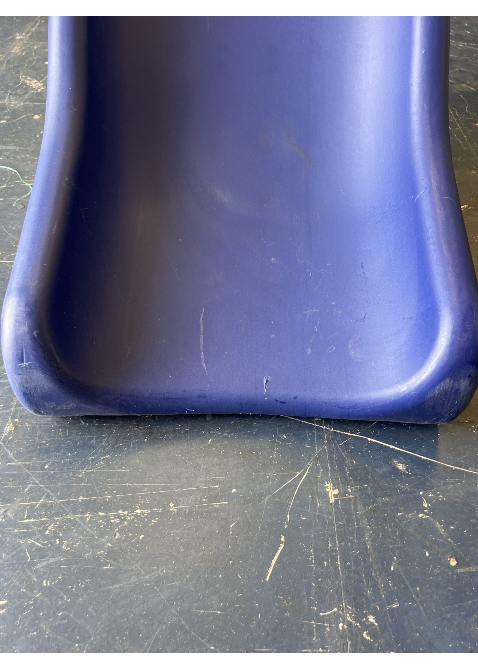 5’ Blue Slide fits 4’ deck some marks in plastic