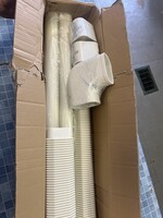 Open box- Lilijia Line Set Cover Kit Air Conditioner Duct Model 410 - 17ft
