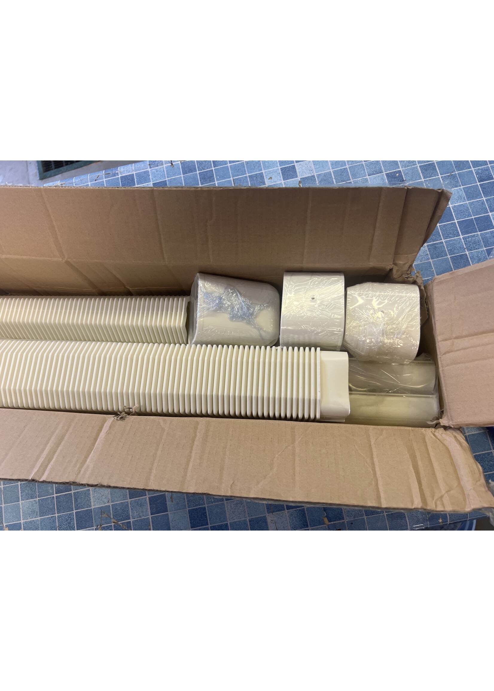 Open box- Lilijia Line Set Cover Kit Air Conditioner Duct Model 410 - 17ft