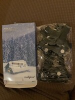 ZuxZux Non-Slip Snow Steps & Ice Cleats (Silicone Anti-slip overshoes) M