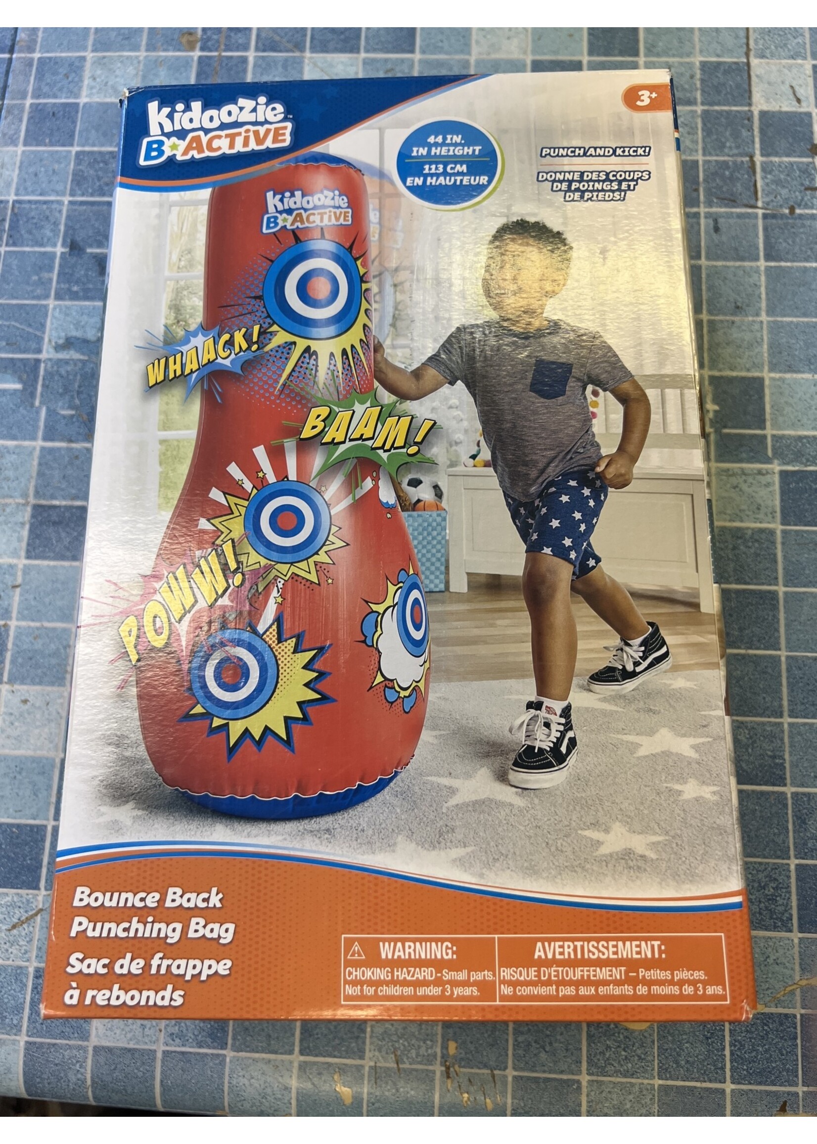 kidoozie B Active 44” Bounce Back Punching Bag