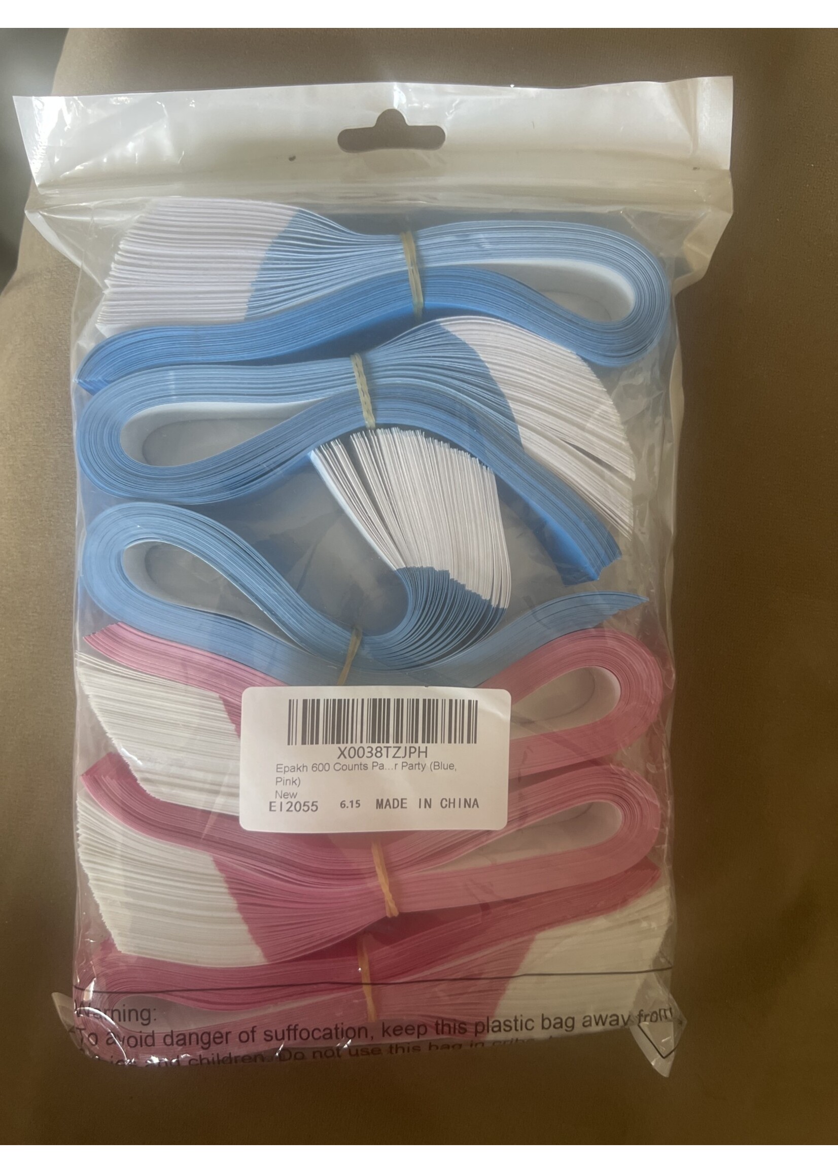 Epakh 600ct pink and blue party wrist bands
