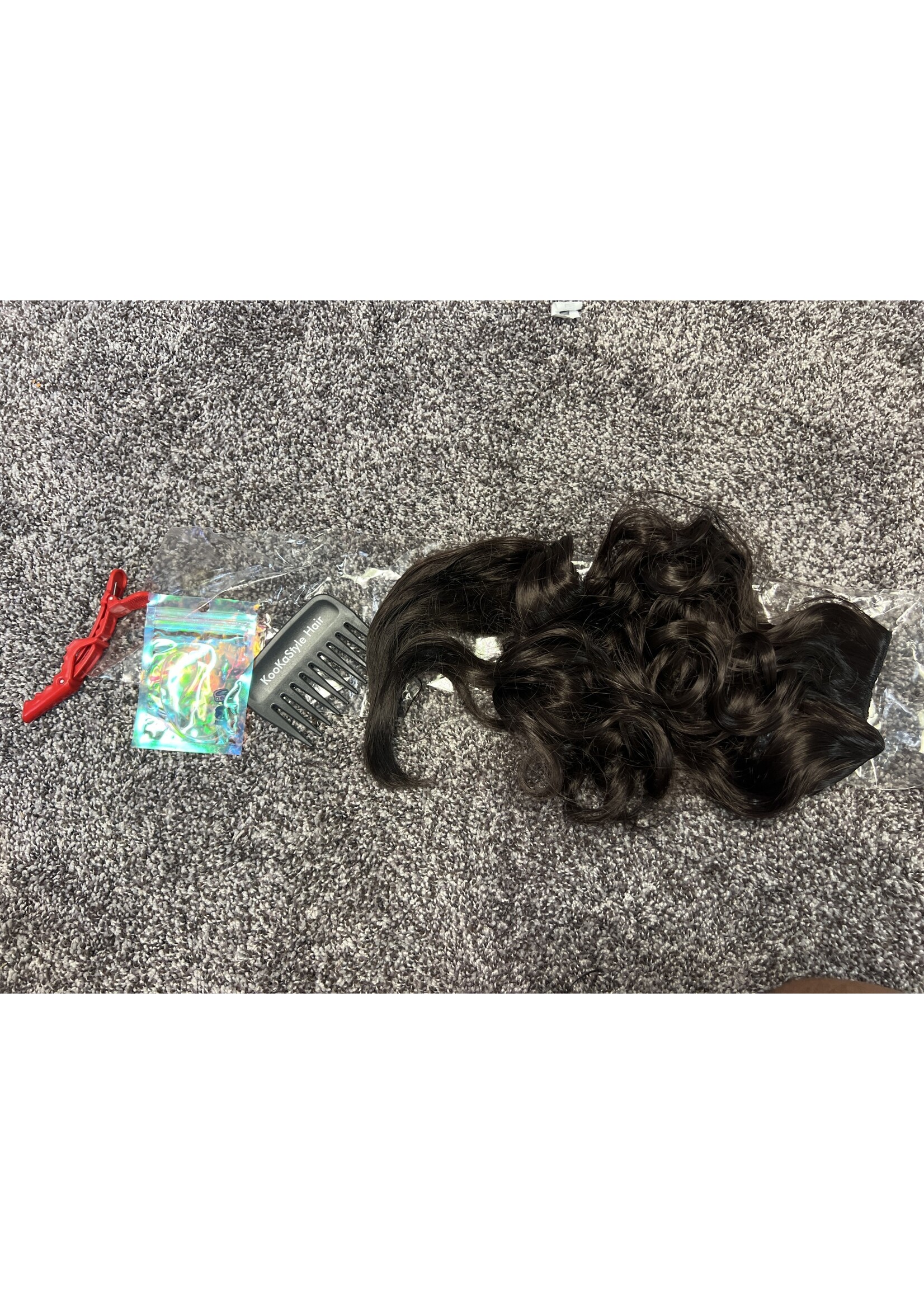 Kooka Style dark brown invisible wire