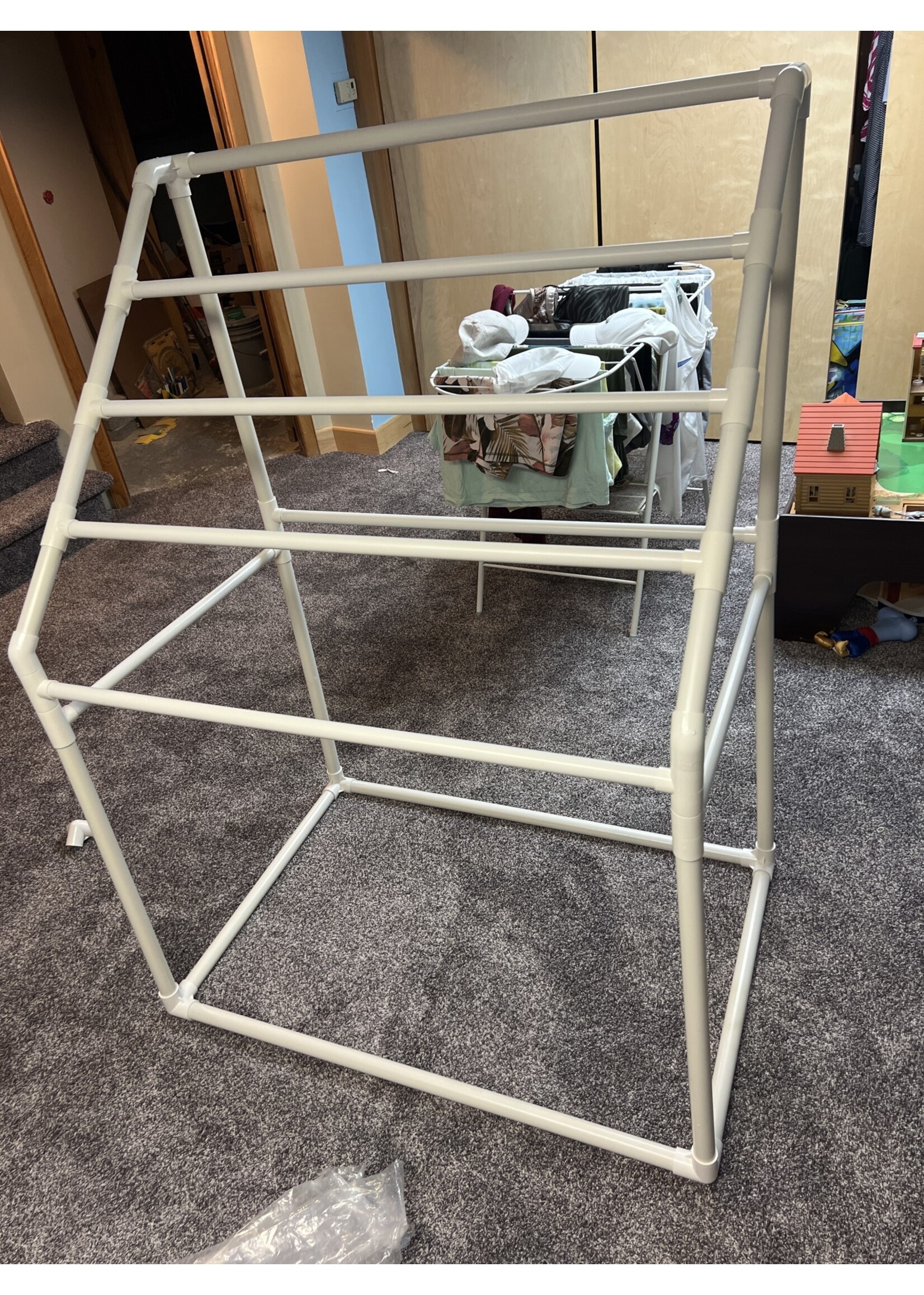 PVC Pool Side Towel Rack
