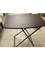 Used Black Folding Table 26x18x28