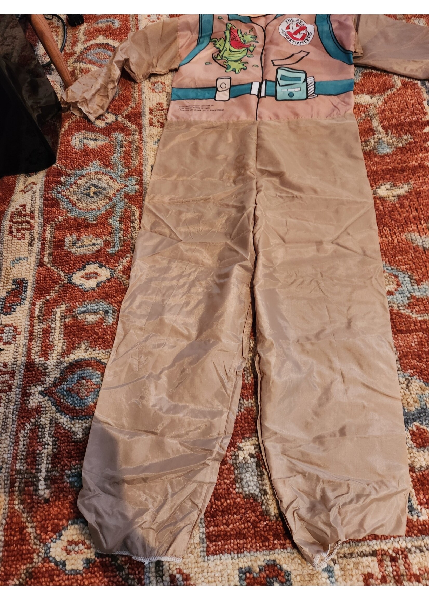 Vintage The Real Ghostbusters Egon Ben Cooper New York Halloween Costume 1984 Large
