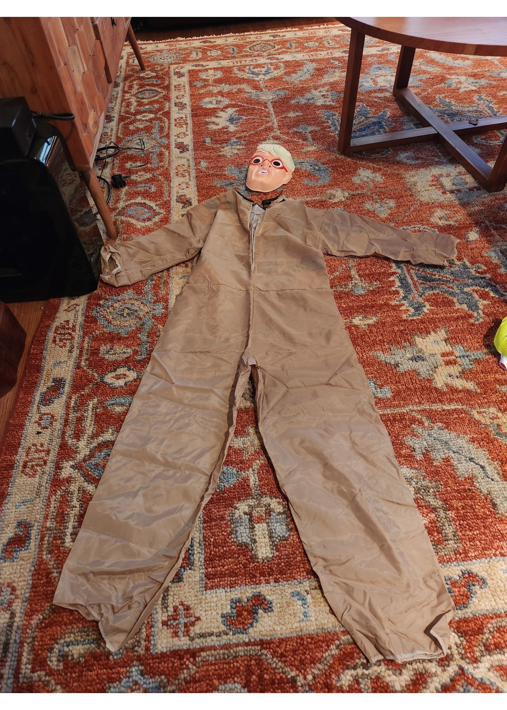 Vintage The Real Ghostbusters Egon Ben Cooper New York Halloween Costume 1984 Large