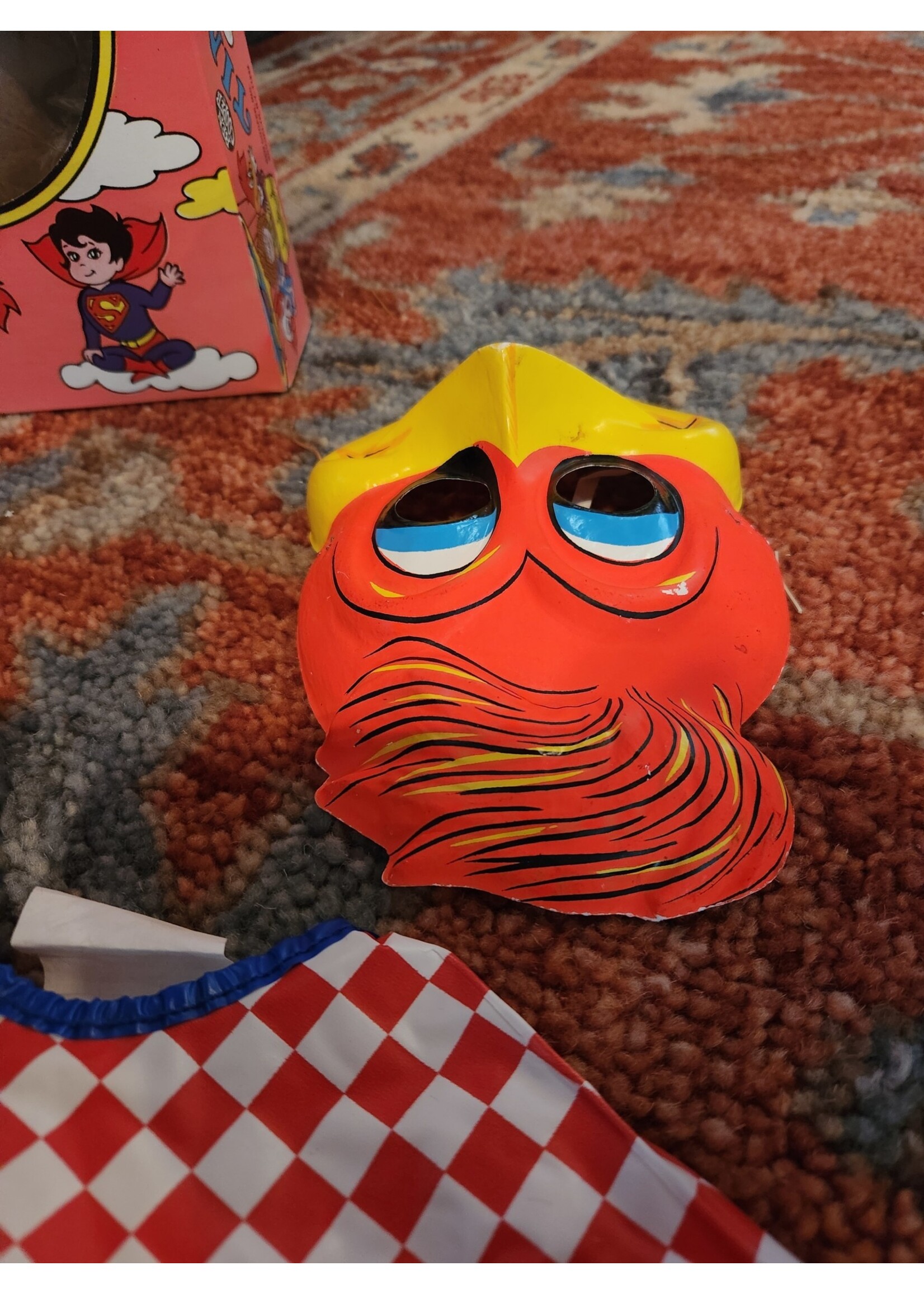 Vintage Ben Cooper Woody Woodpecker 1974 Halloween Costume With Mask Tiny Tot