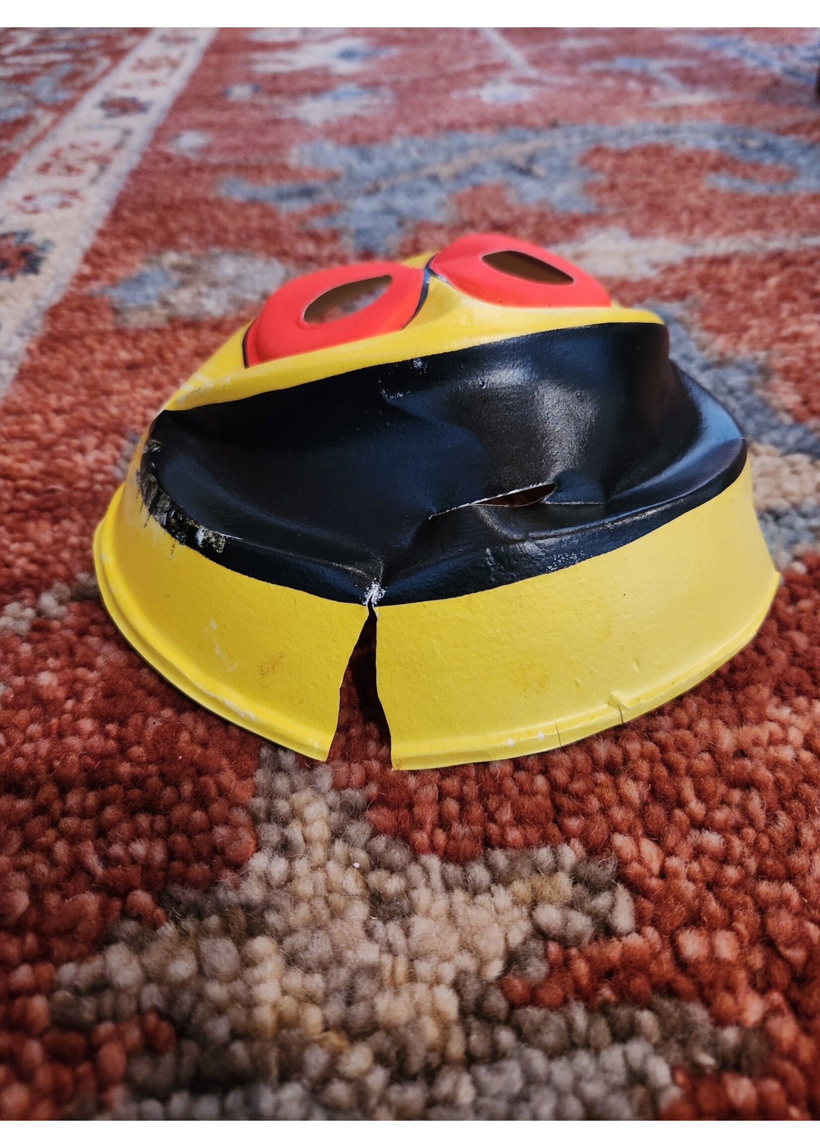 Ben Cooper Midway Pac-Man Plastic Halloween Costume Plastic Mask Medium