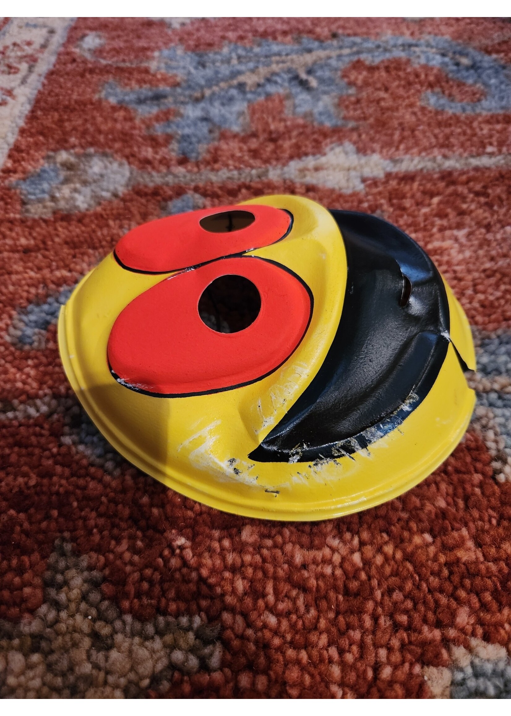 Ben Cooper Midway Pac-Man Plastic Halloween Costume Plastic Mask Medium