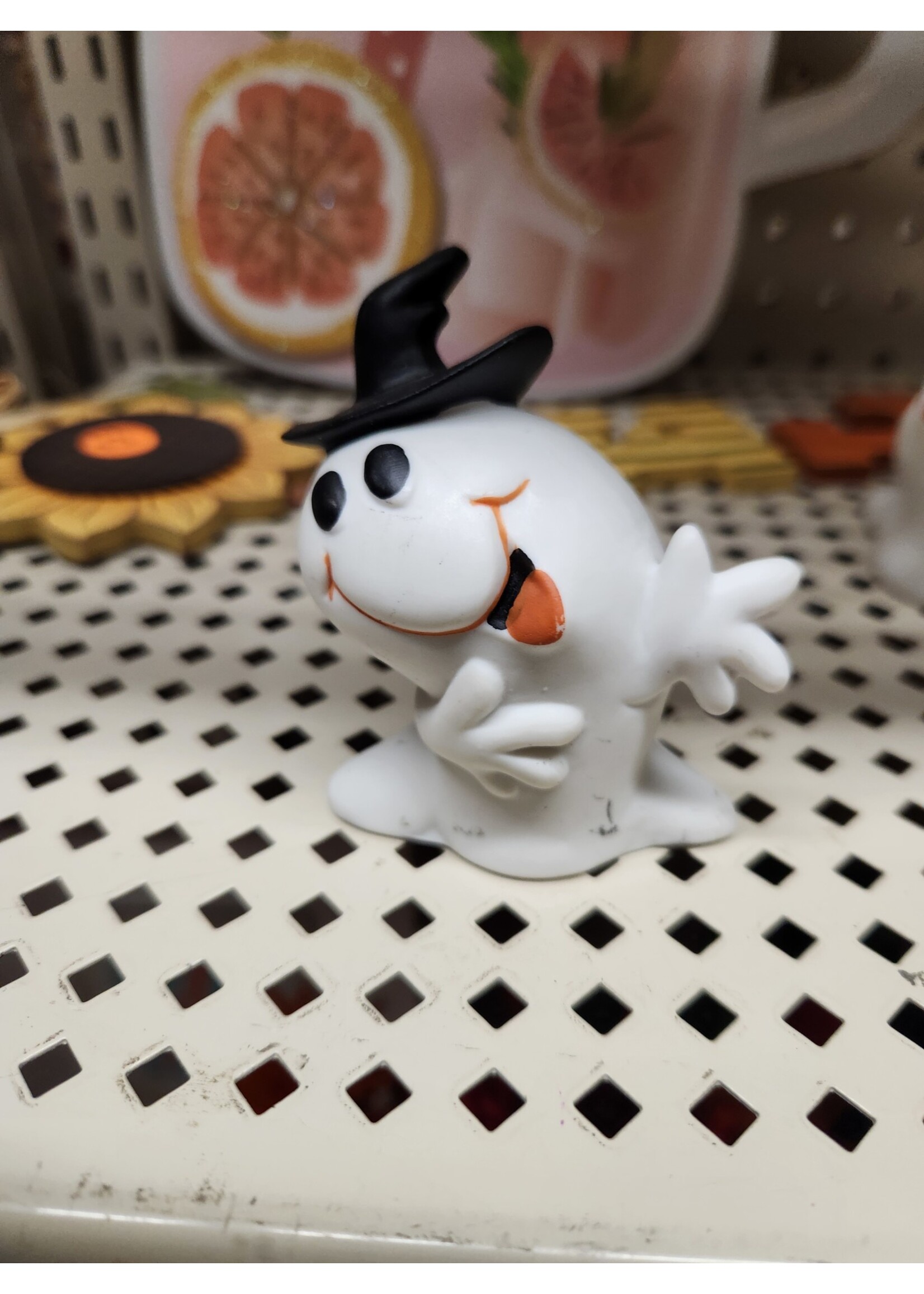 Set of 3 Ghosts Frankel Halloween Ceramic Whimsical Funky Taiwan