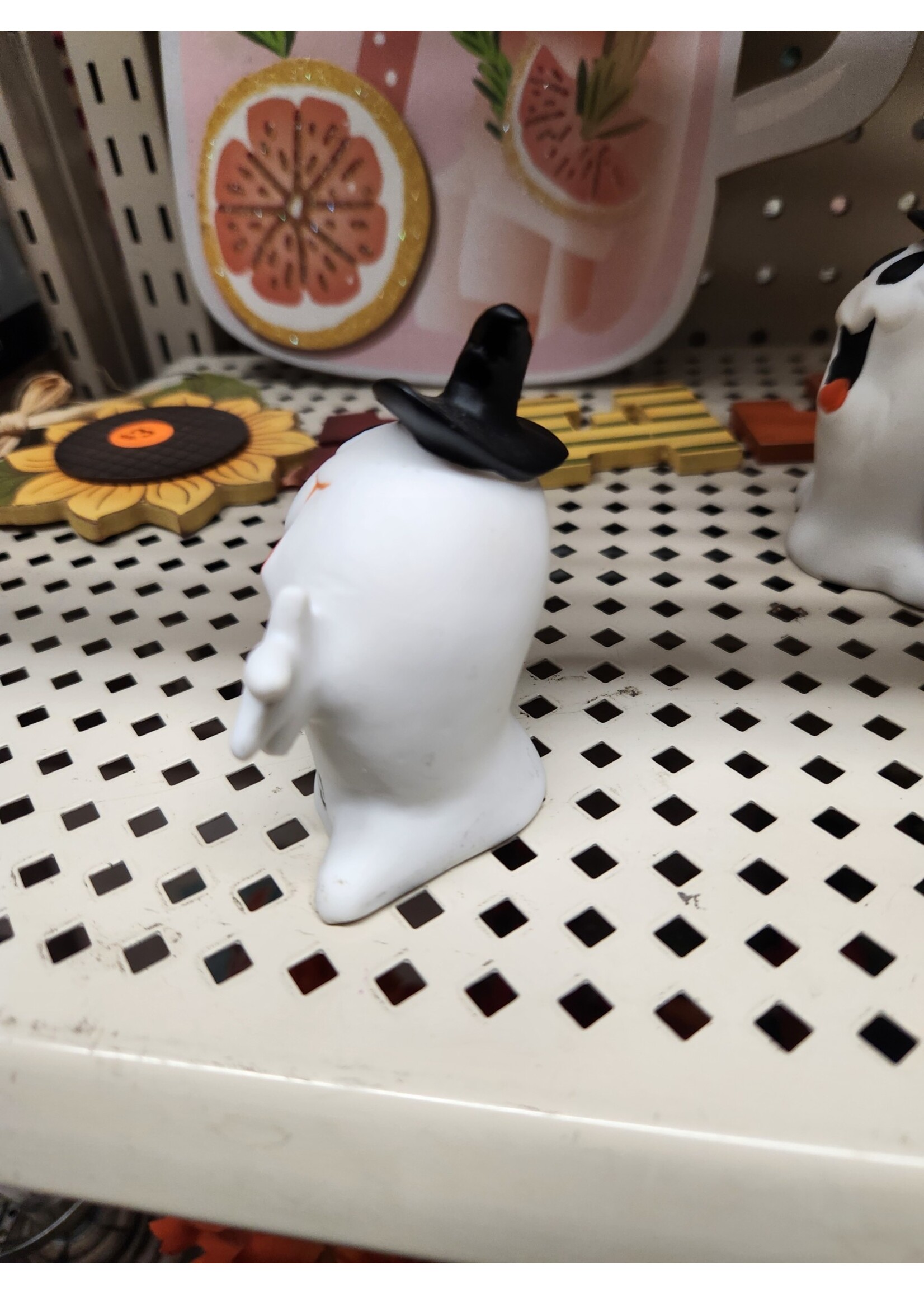 Set of 3 Ghosts Frankel Halloween Ceramic Whimsical Funky Taiwan