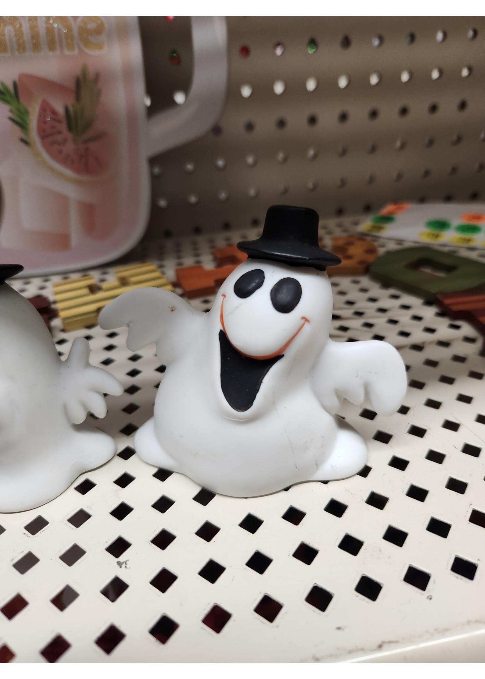 Set of 3 Ghosts Frankel Halloween Ceramic Whimsical Funky Taiwan