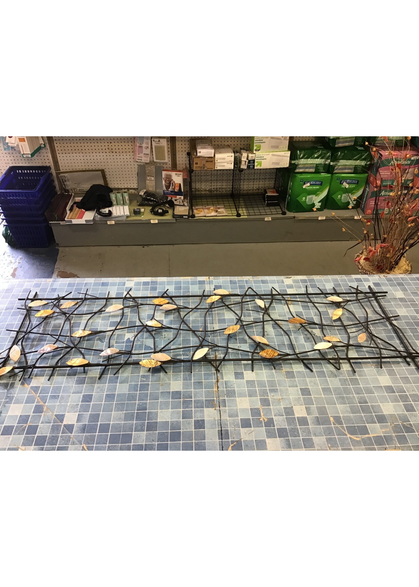 Abstract Wall Hanging 44x13