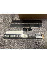 Open box- Stainless Steel Stove Gap Covers 2 pk.
