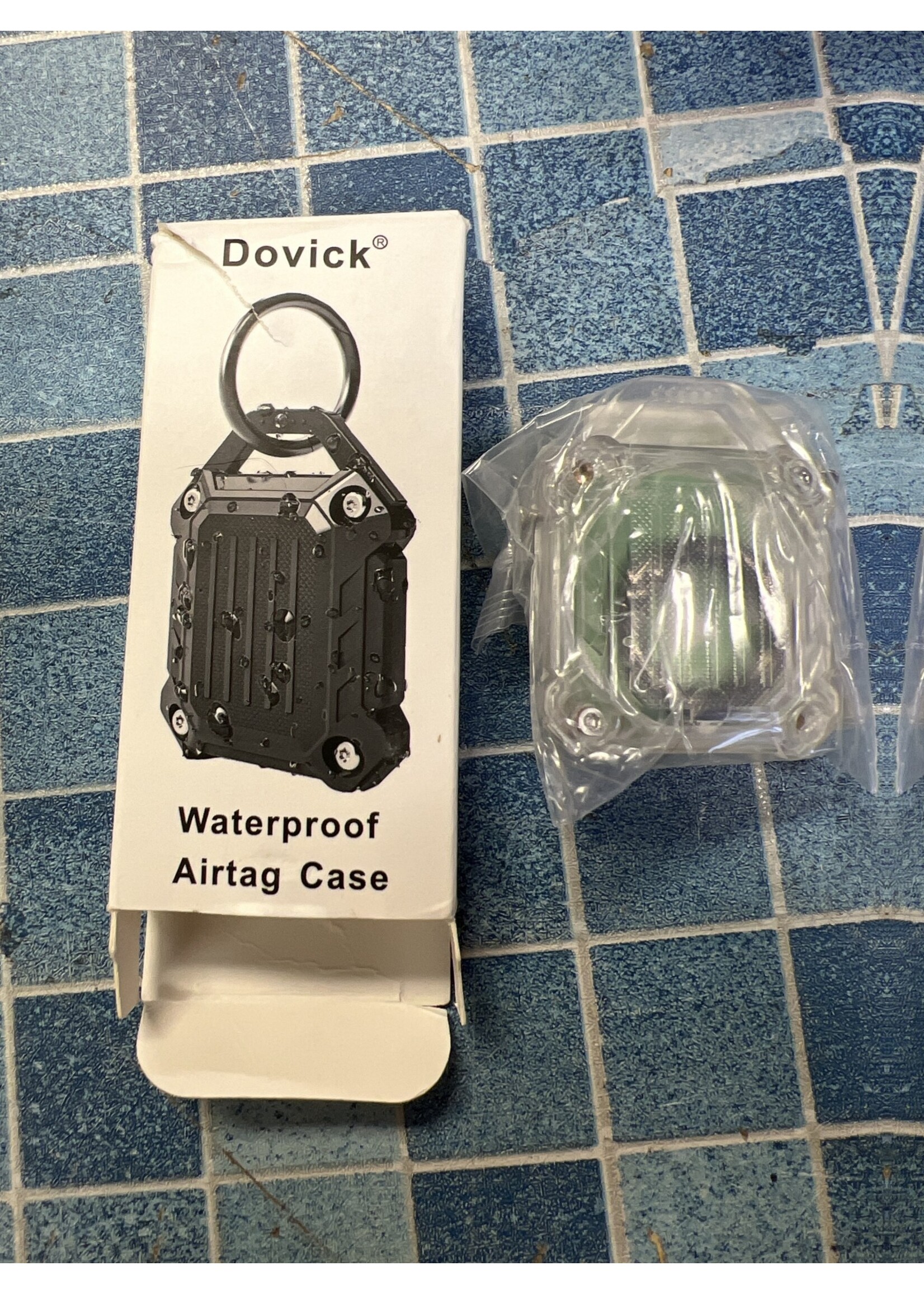 Clear Waterproof AirTag Case Dovick
