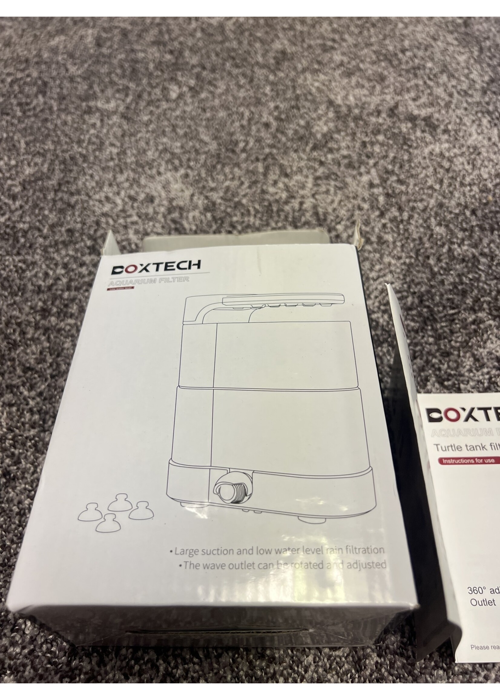 Doxtech Aquarium Filter turtle tank filter