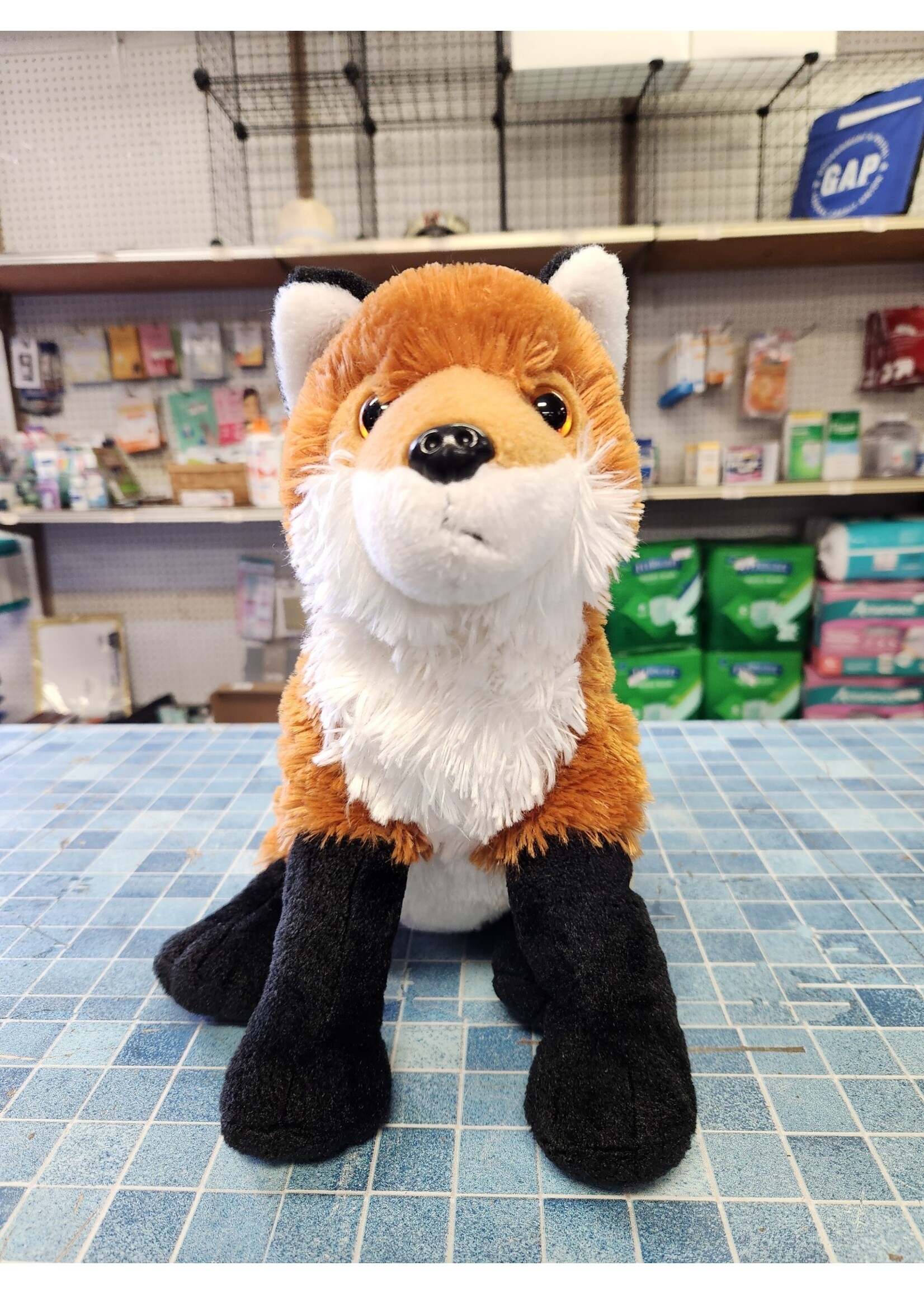 *Used 11" Red Fox Wild Republic Soft Stuffed Animal Plush Toy