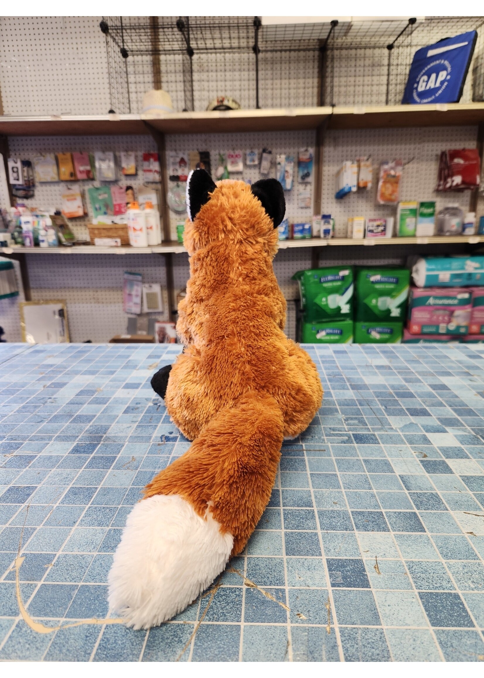 *Used 11" Red Fox Wild Republic Soft Stuffed Animal Plush Toy