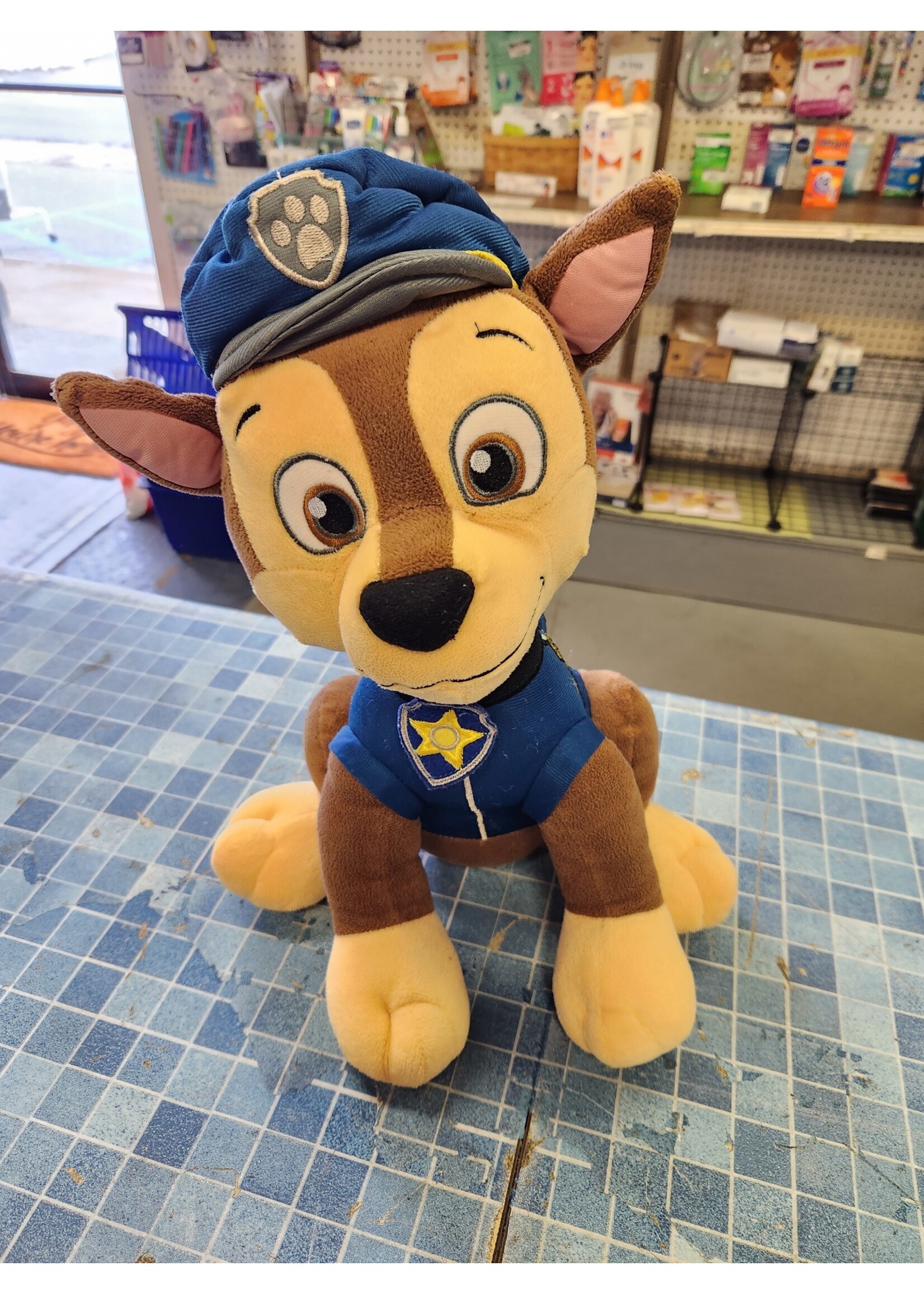 *Used Nickelodeon Large Paw Patrol Chase 16" Plush Stuffed Animal