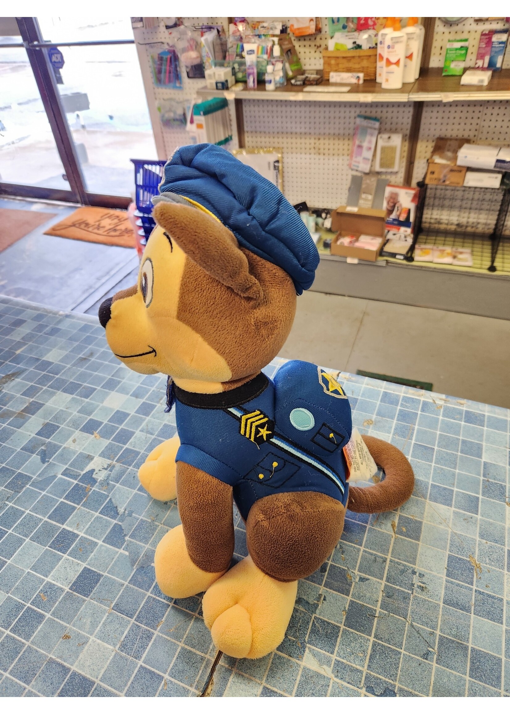 *Used Nickelodeon Large Paw Patrol Chase 16" Plush Stuffed Animal